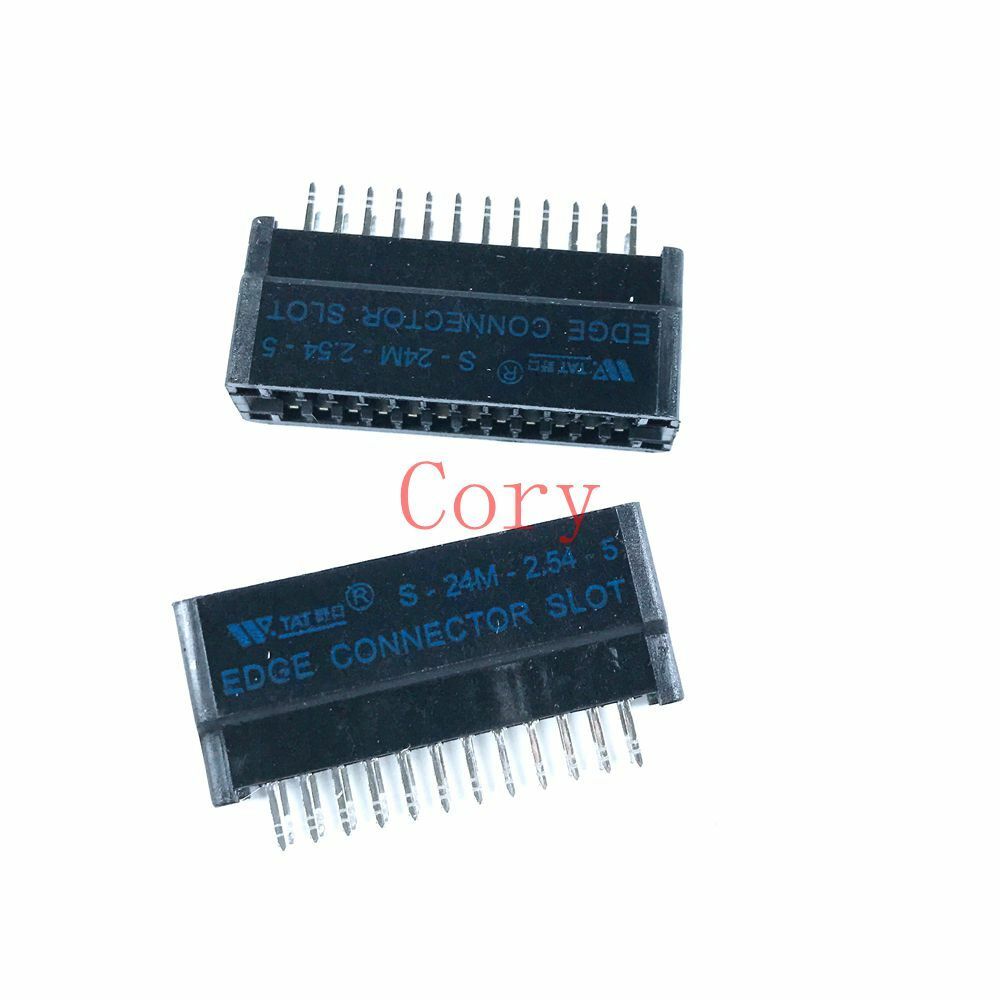20pcs Double Rows 12 Position PCB Parts Connectors PCB IDC Pin Headers 24 Pins