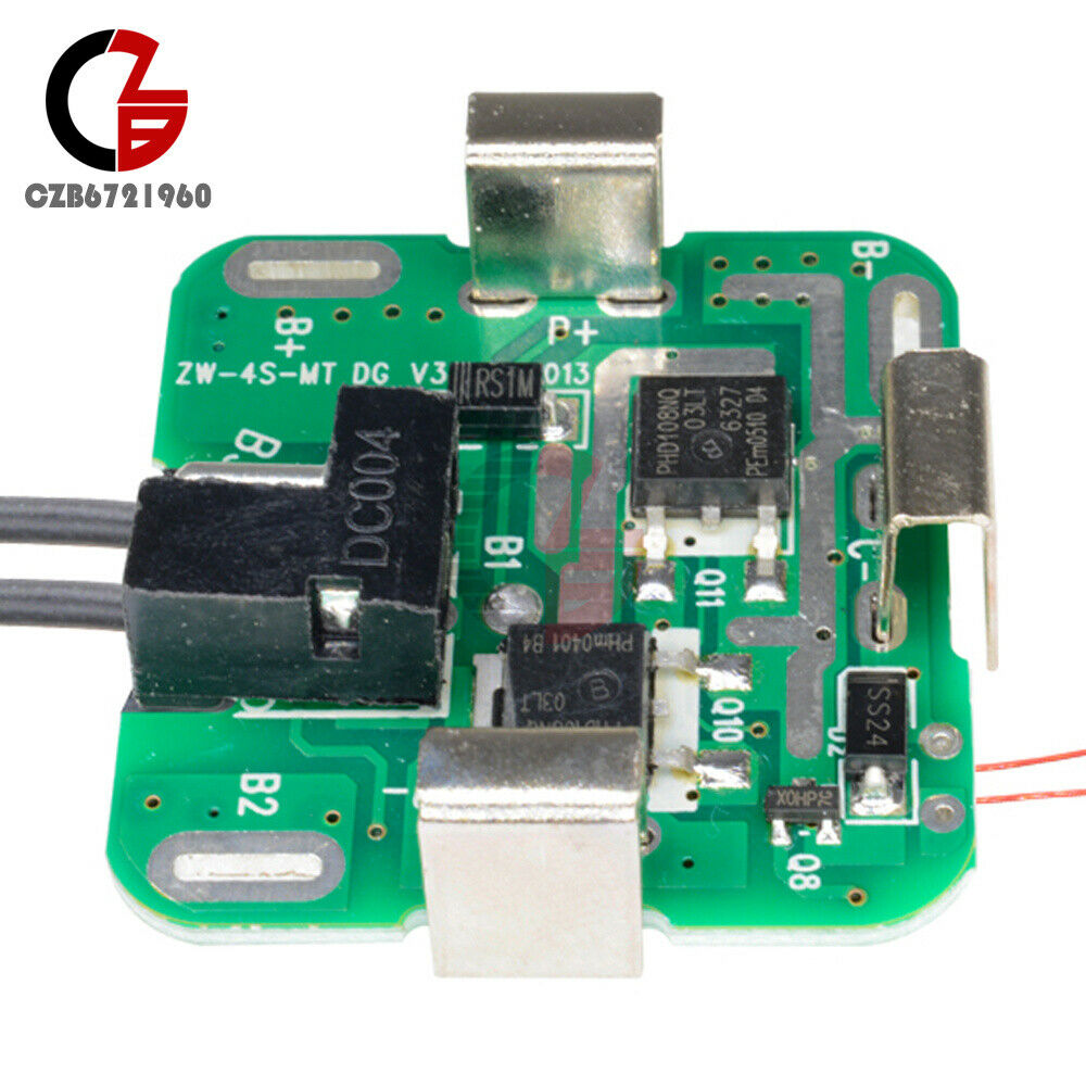 Lithium Battery Charger Protection BMS Board Li-ion Module 4S 40A 14.8/16.8V
