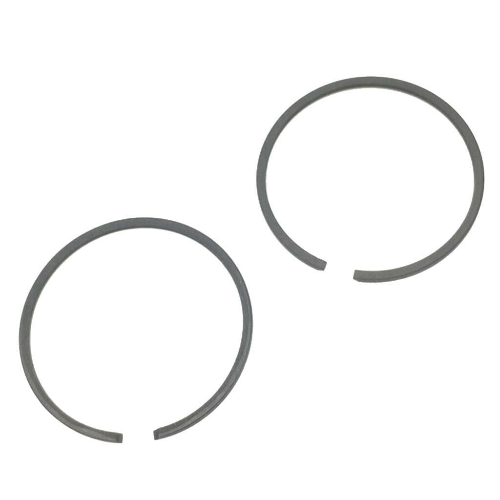 2 Pieces 47mm Piston Rings for 80cc 2 Stroke Engine Motorized Bike