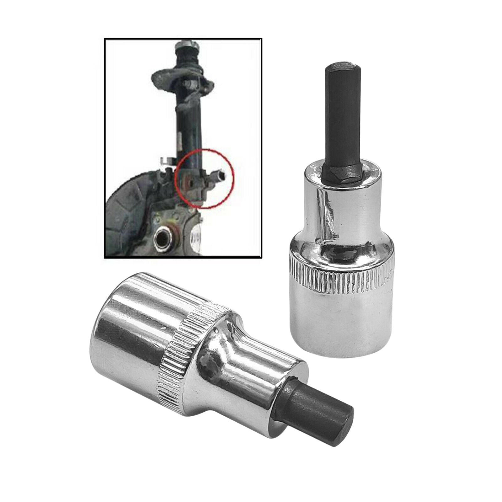 2PCS Strut Spreader Socket Bit Tool for Audi Ford Volkswagen Auto Accessory
