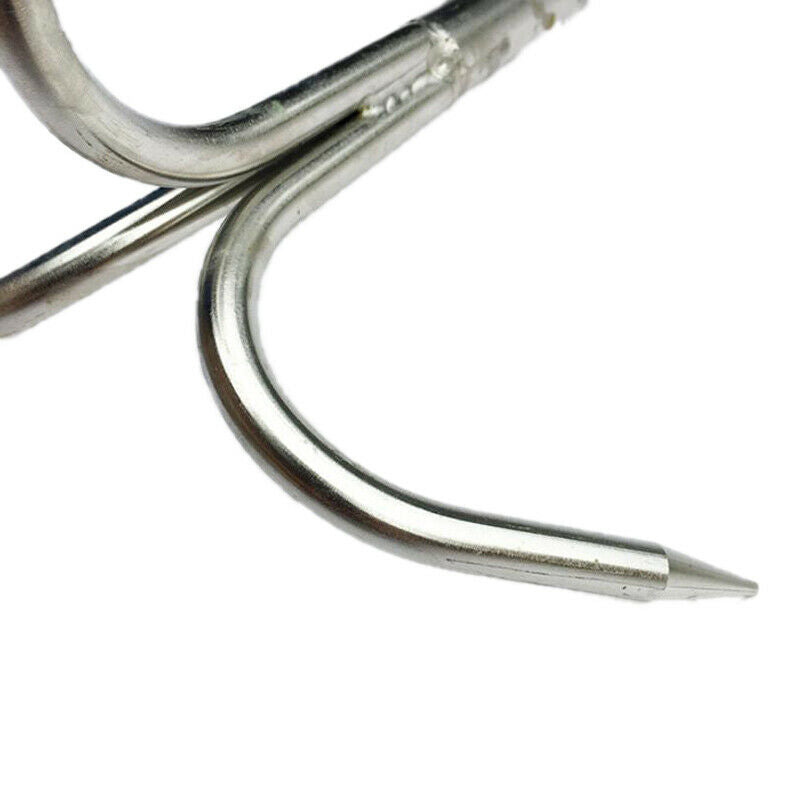 3-Claw Stainless Steel Outdoor Grappling Hook Survival Wall Claw Climbing ToBDA