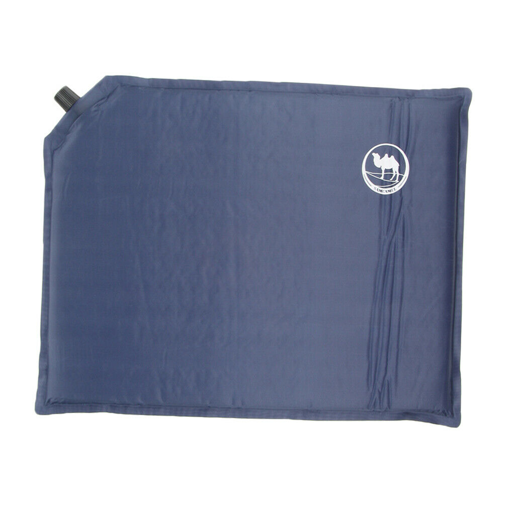 2Pcs Outdoors Self-Inflating Stadium Seat Cushion, Inflatable Polyester Pongee