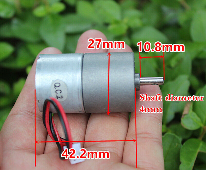 1pcs 310 permanent magnet DC gear motor DC3V 3.7V 5V 6V 9V low noise