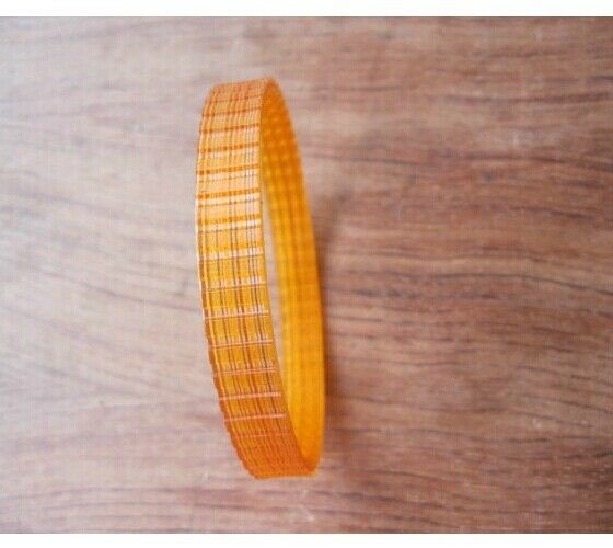 2PCS Replacement Mechanical Electric Planer Drive Driving Belt Orange