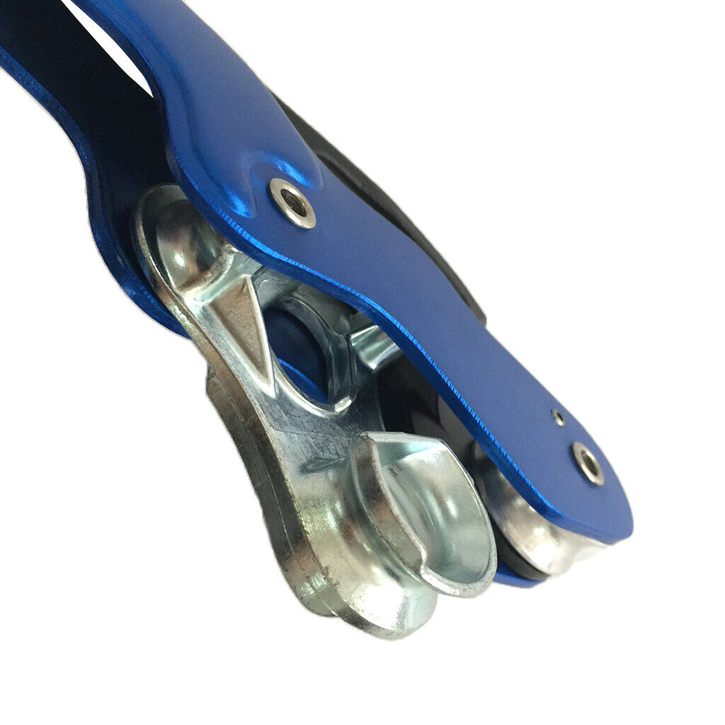 Rock Climbing Mountaineering Caving Rappelling Stop Descender - CE Certified