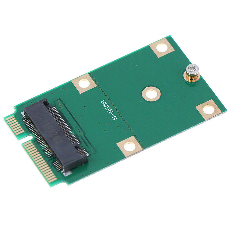 Mini xI-E 2 Lane M.2 NGFF 30mm 42mm SSD To 52pin mSATA Adapter Card DD