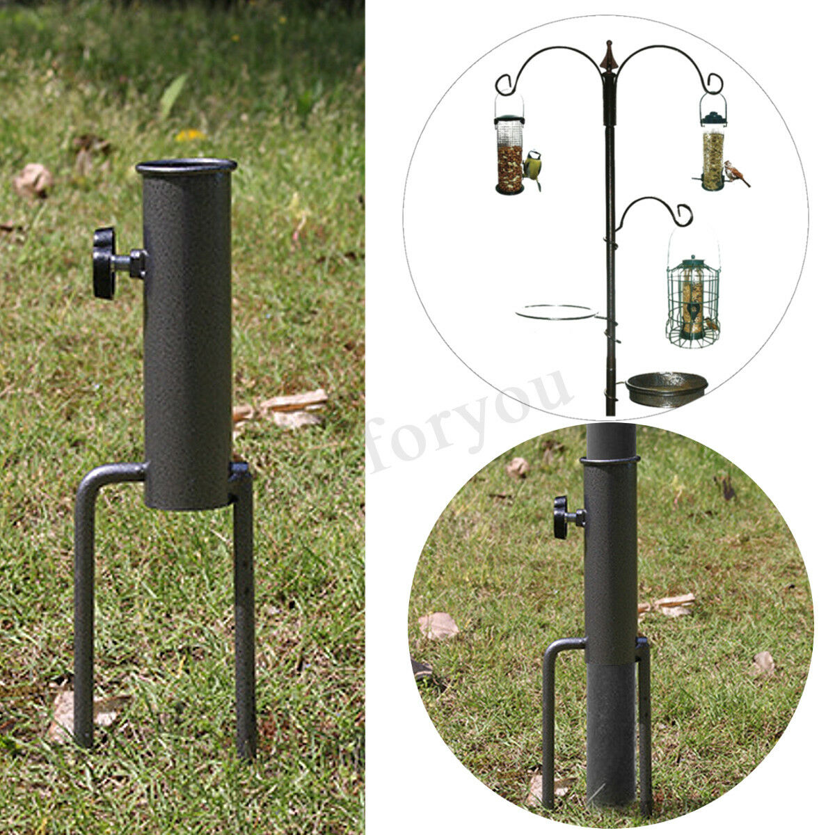 Stabilizer Feet Spikes Stand Garden Wild Bird Hanging Feeder Feeding Station â¤
