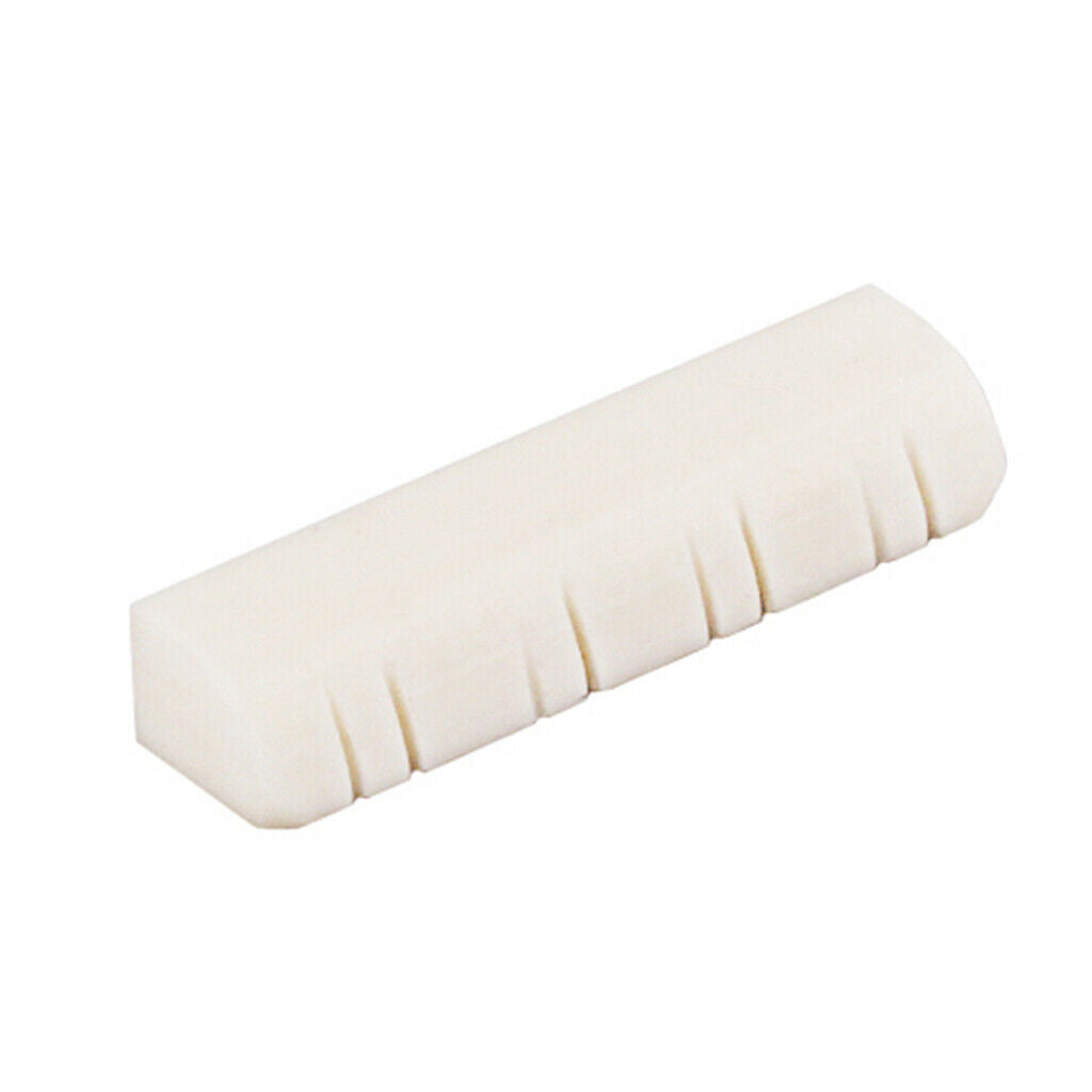 Bone Mandolin Nut Bridge Saddle Nut Acoustic Mandolin Replacement Parts
