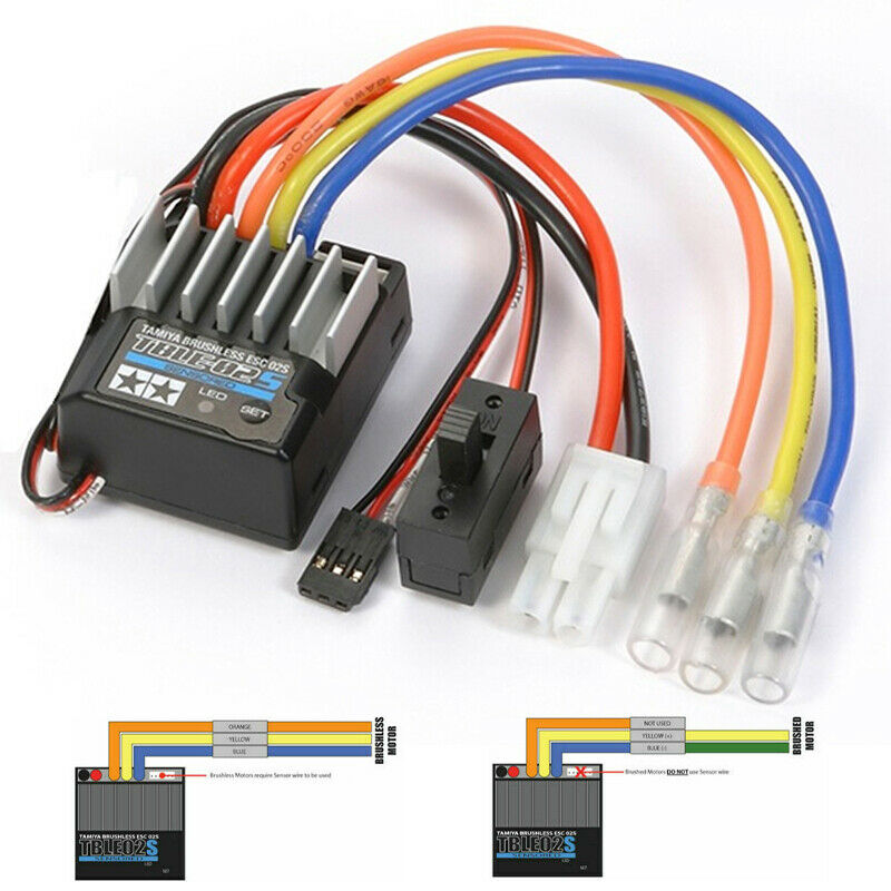 Mini TBLE-02S Brushed/Brushless ESC Sensored Electronic Speed Control Controller