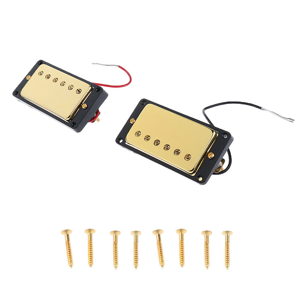 Golden Sealed Humbucker Pickup Set For   Les Paul Electric Guitar Parts NEW