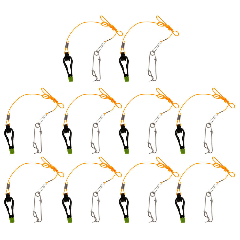 10X Power Grip Snap Release Clip with Leader for Offshore Boat Sea Fishing