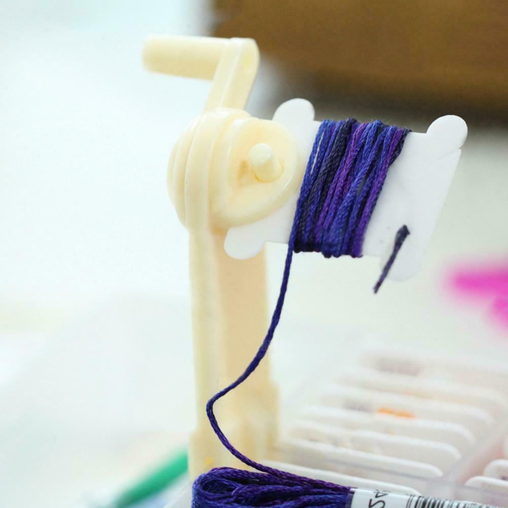 120pcs Embroidery Floss Craft Cross Stitch Thread Bobbin Storage Holder @
