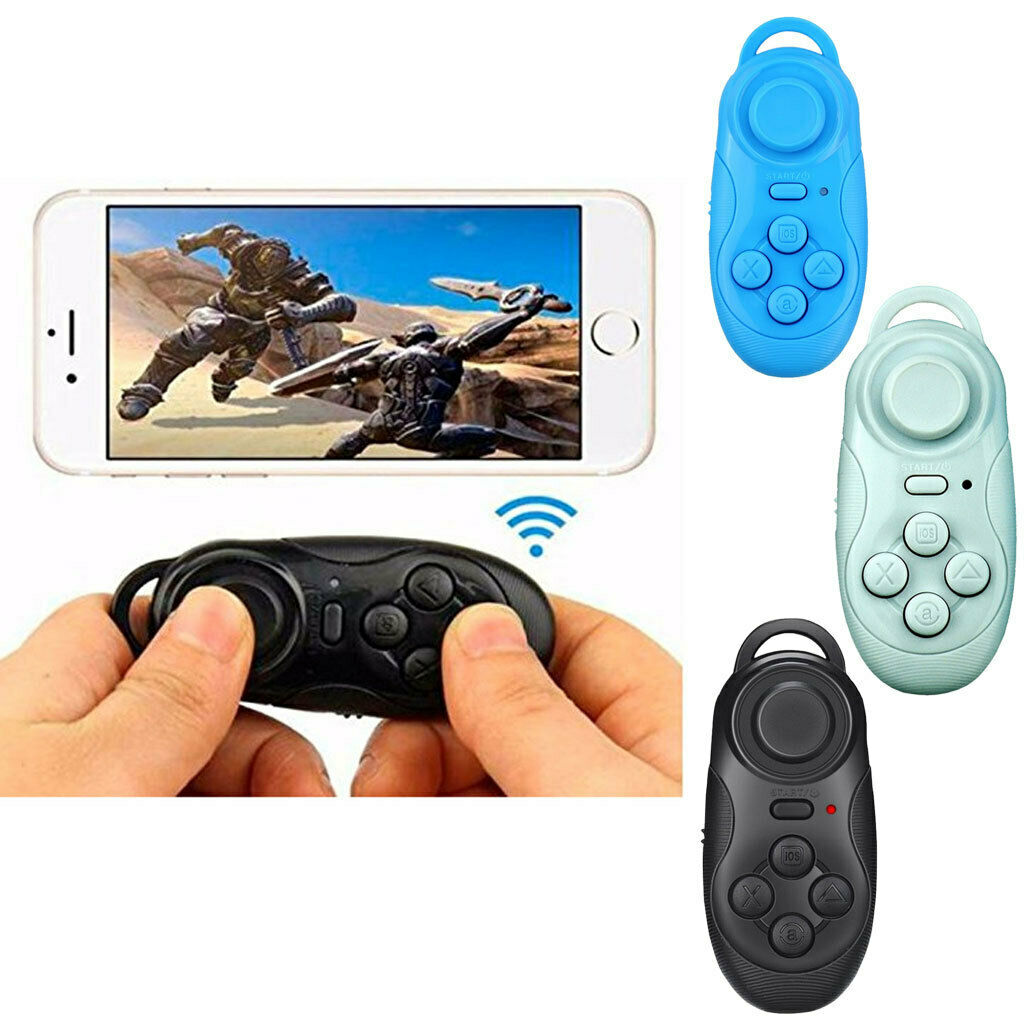 2x Bluetooth Gamepad Remote Controller, Wireless Camera Shutter,