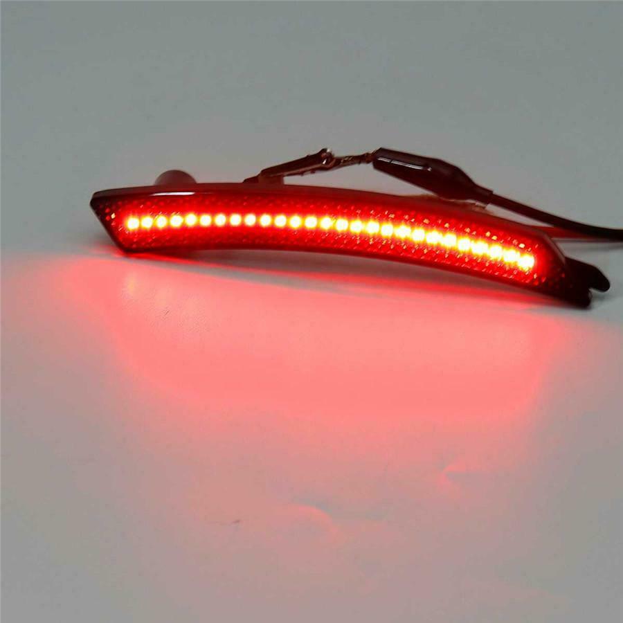 For Mini Cooper Rear Fender Red LED Side Marker Light Repeater Turn Signal Light