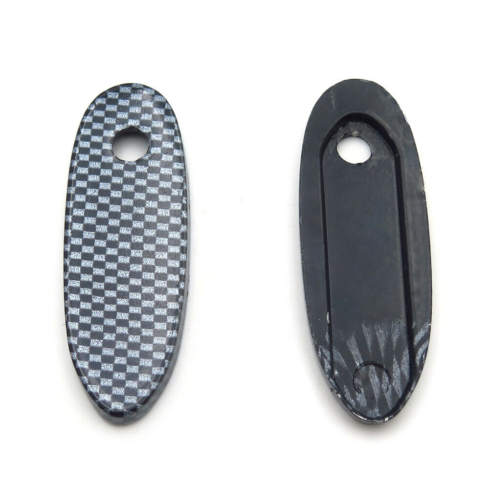 Mirror Block Off Base Plates NOLOGO For Suzuki Gsxr 600 750 1000 Gsx-R Carbon