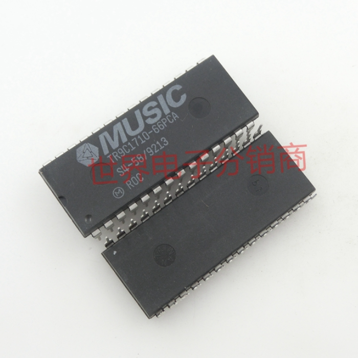 1PCS  IC MUSIC DIP-28 TR9C1710-66PCA TR9C171066PCA TR9C1710