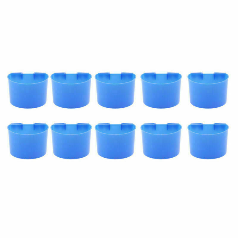 30pcs Food Feeding Water Cups Sand Cup Chicken Parrot Pigeon Poultry Bird Bowls