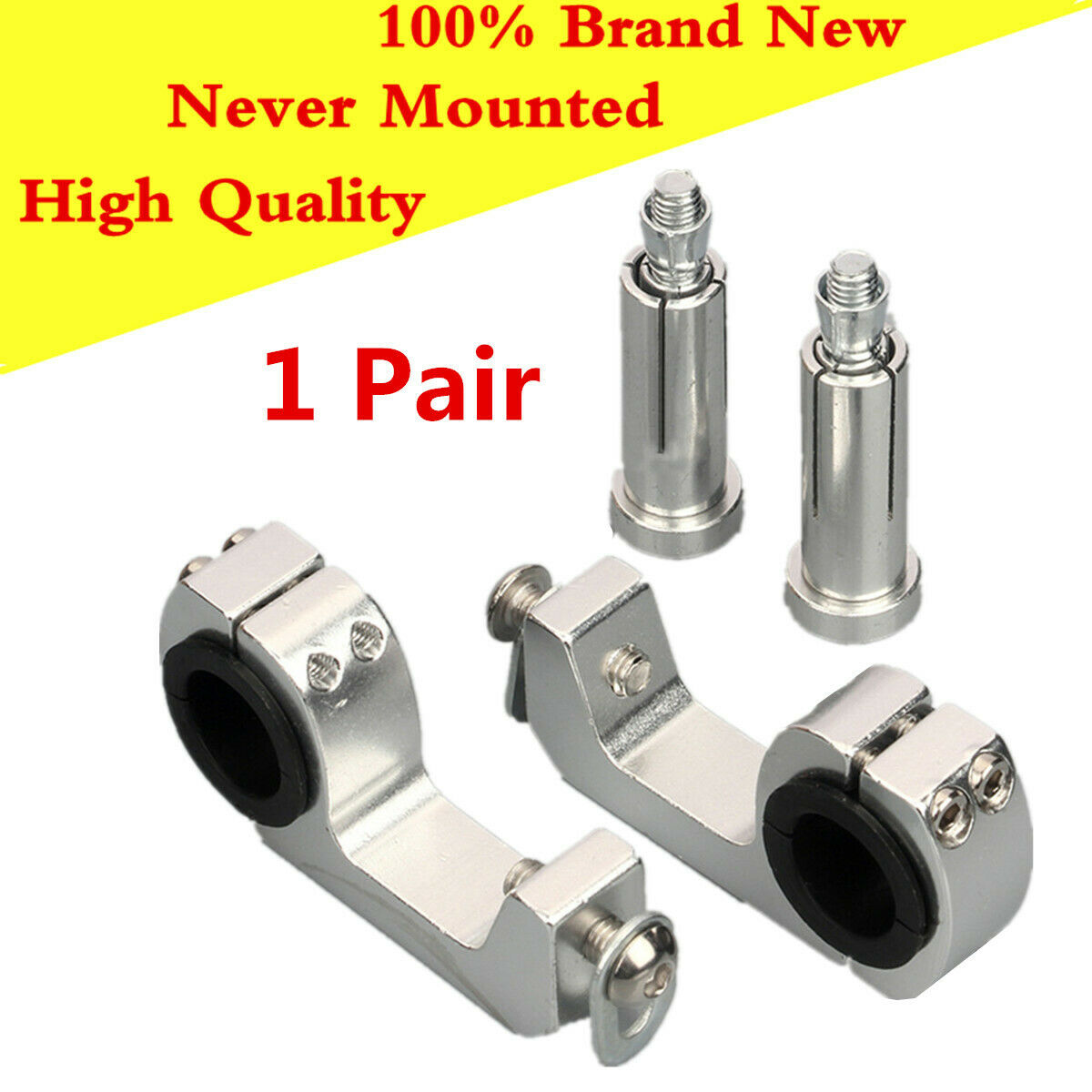2 Pcs Motorcycle Hand Guard Wind Deflector Shield Expansion Screw Aluminum Alloy