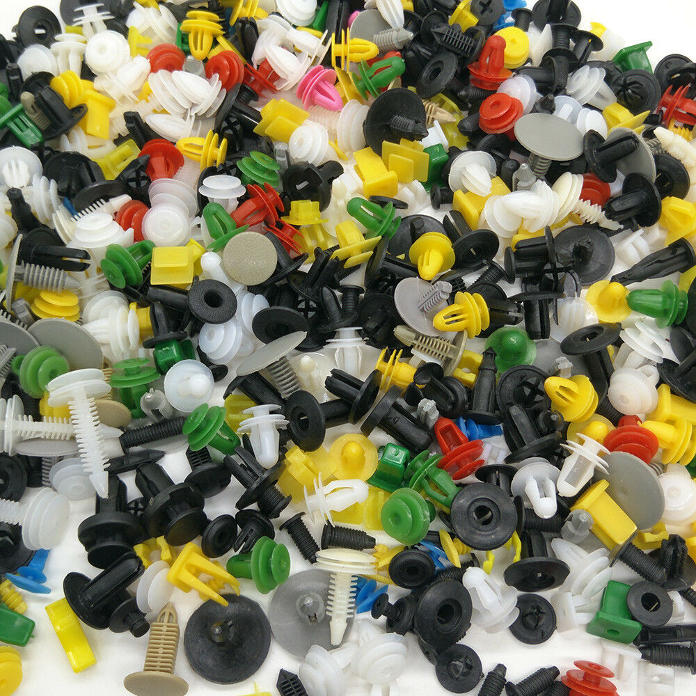 Universal 400Pcs Mixed Car Fastener Auto Door Bumper Fender Retainer Rivet Clips
