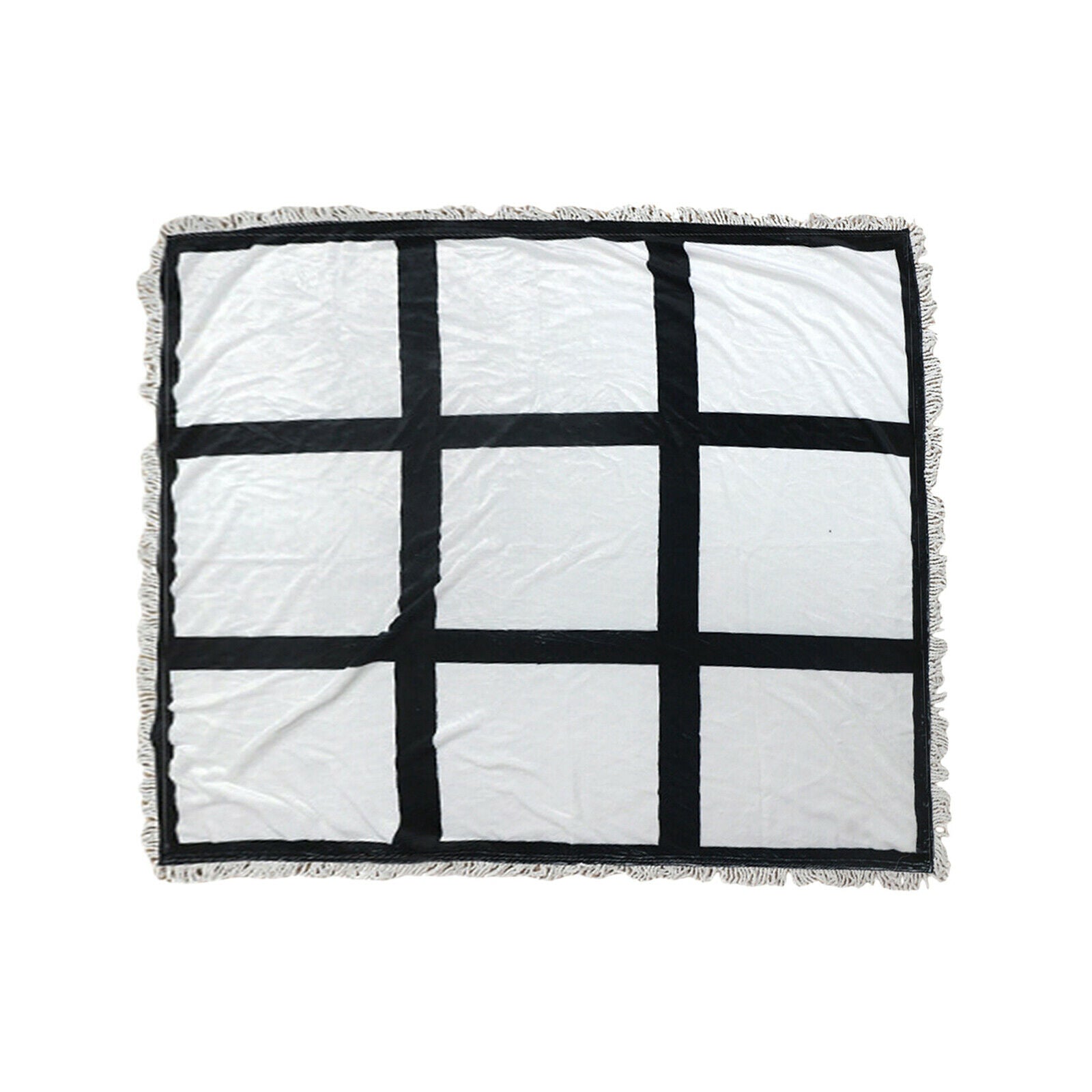 Sublimation Blanks Personalized Panel Heat Transfer Blanket Flannel Blanket