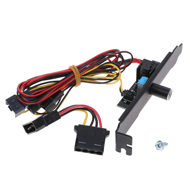 1Pc 3 Channels PC Cooler Cooling Fan Speed Controller for CPU Case HDD VG.l8