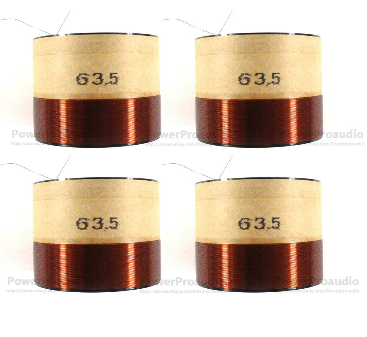 4PCS /LOT voice coil for JBL 15 speaker M115-8A  Woofer VC  63.5mm