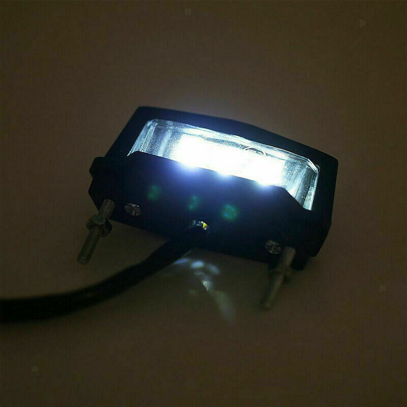 New Black Durable 12V LED Rear Tail Light Lamp For Motorcycle Bikes Scooters