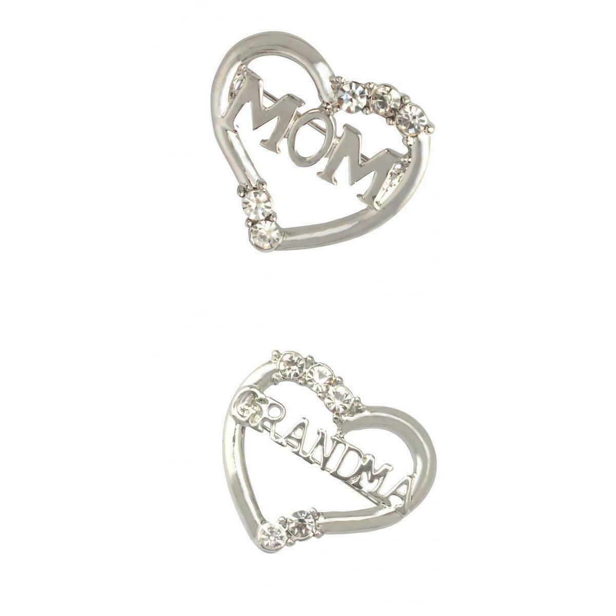 Brooch Woman Fantasy Clothing Accessories - Letters From Grandma And Mom