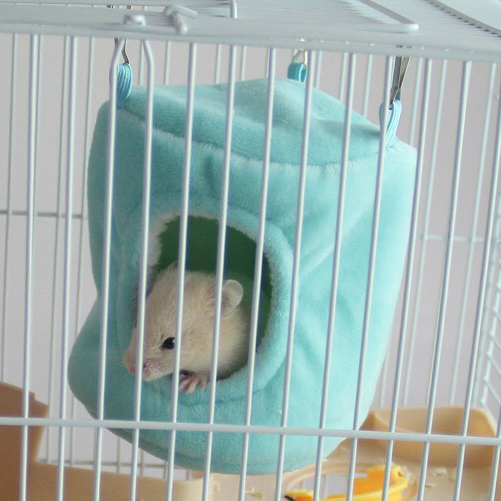 Warm hammock small animal rat hedgehog squirrel house bed nest with cushi.l8
