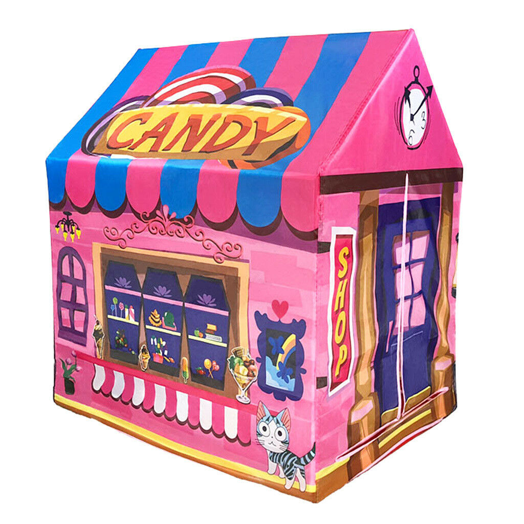 Kids Children Sweet House Themed Playhouse Indoor Outdoor   Up Play Tent