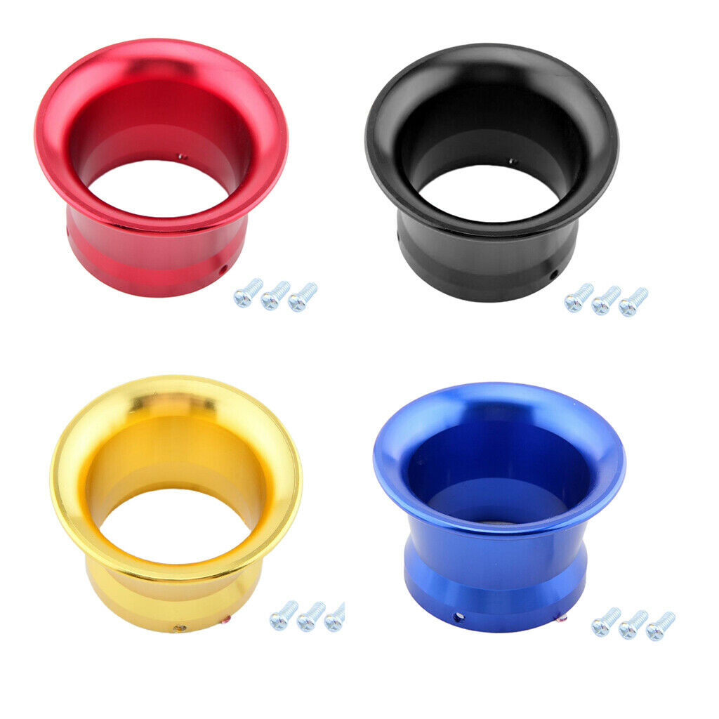 Pair 50mm Air Filter Velocity Stack Funnel for PWK24 Carburetor Intake 2inch