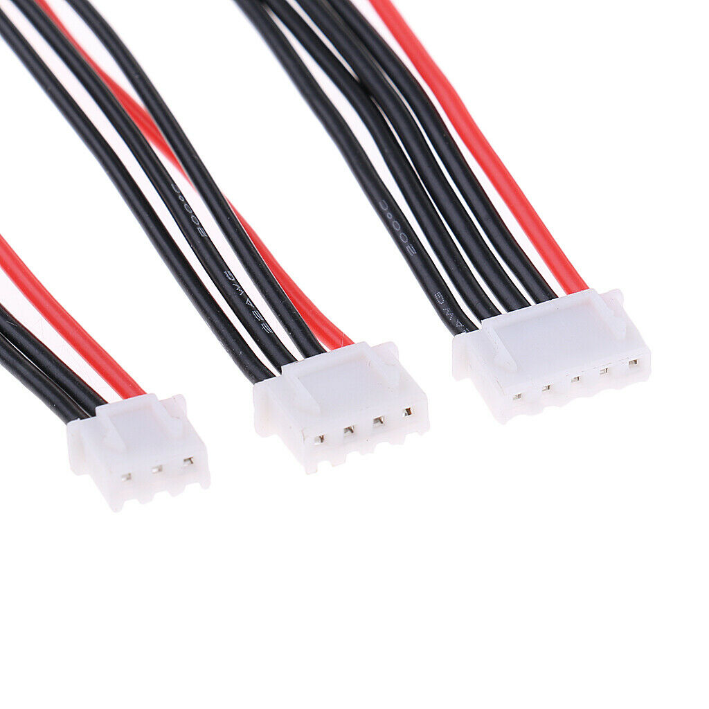 5pcs JST XH 2.54mm Connector Extension Lead Wires Cables 4 inch for RC Lipo