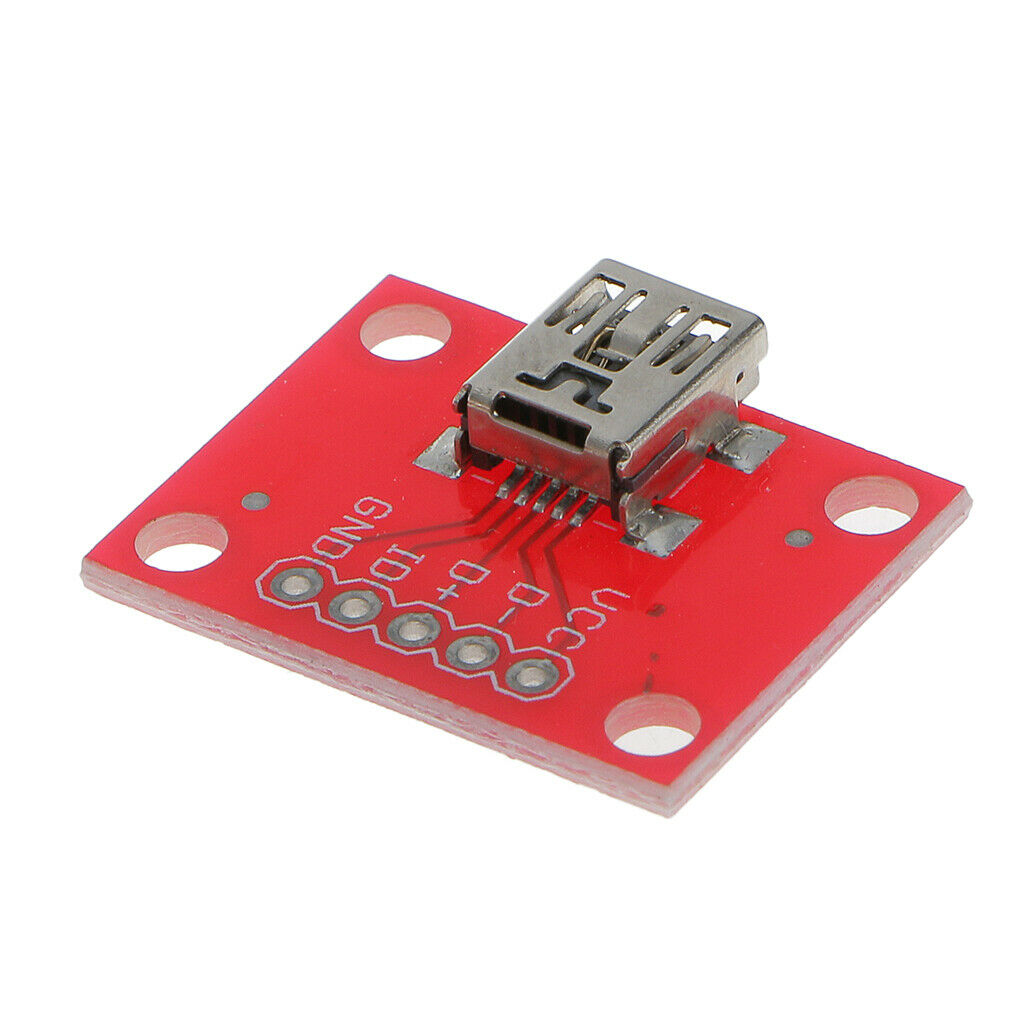 Breakout Board for USB Mini-B miniUSB