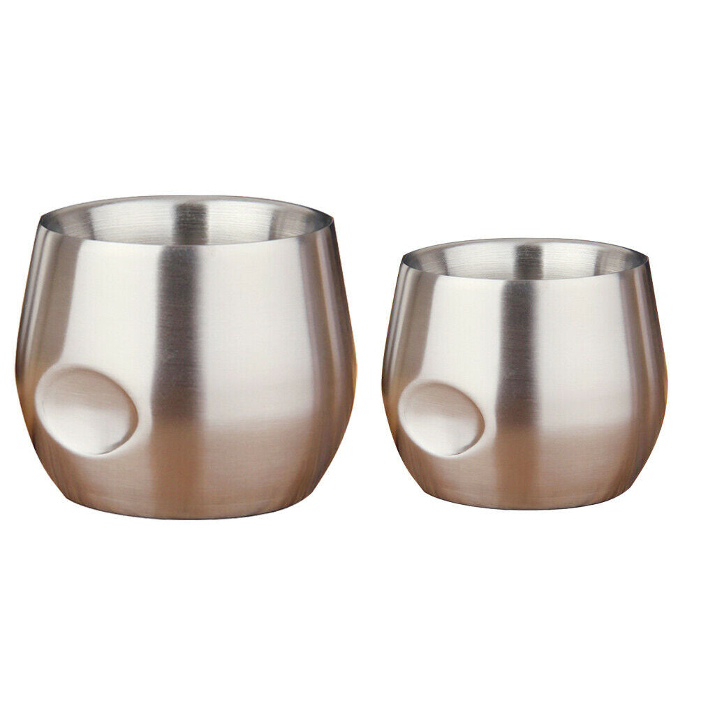 Stainless Steel Wine Tumbler, 5OZ | Double Wall Vacuum Insulated Travel Tumbler