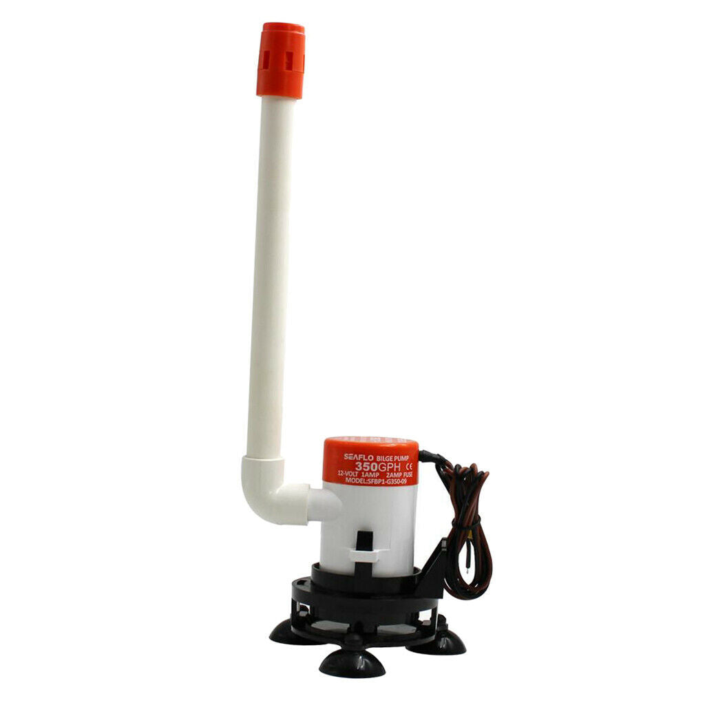 12V 350 GPH Mini Electric Boat Bilge Water Pump for Boat Marine RV