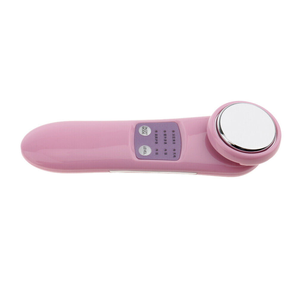 Electric Facial Cleaner Massager Heat Treatment Skin Tight Beauty Instrument
