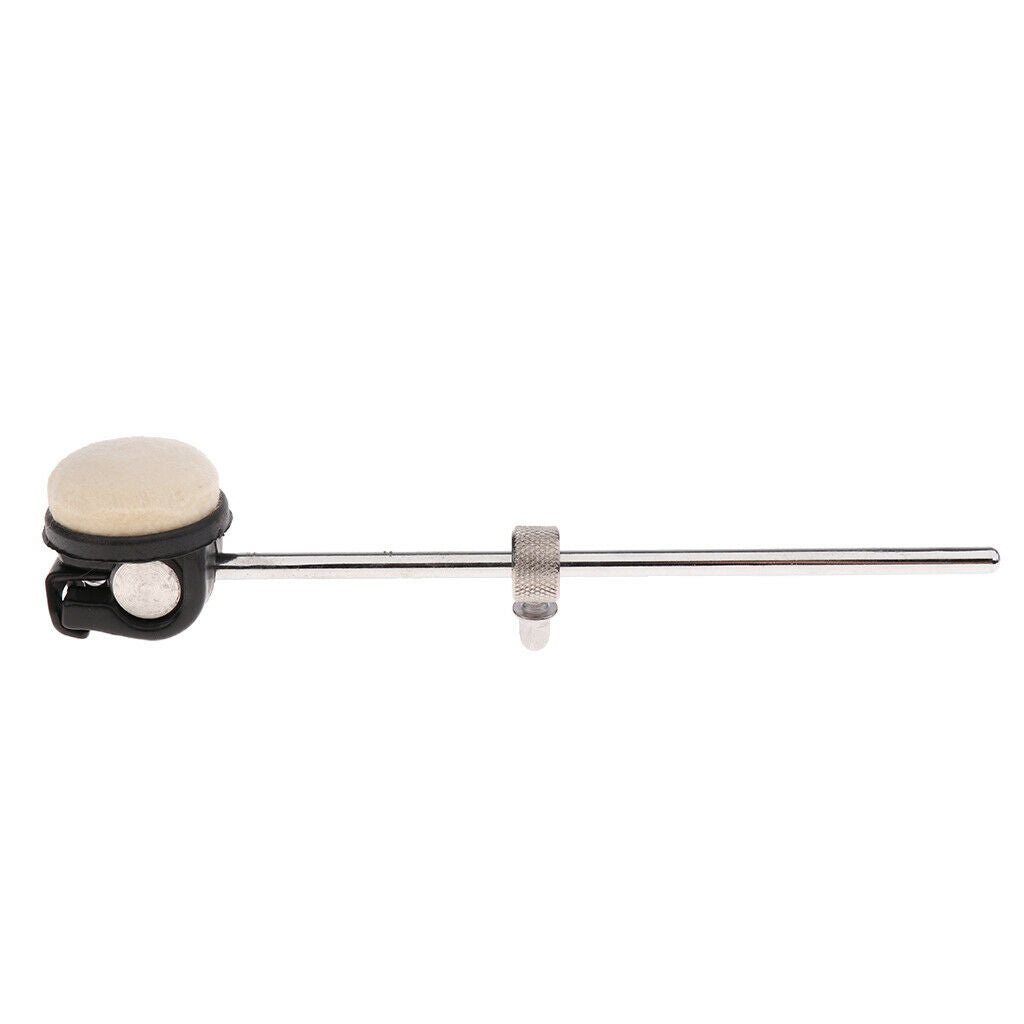 High Grade Cotton Felt Drum Step Pedal Beater Hammer Percussion Accessory