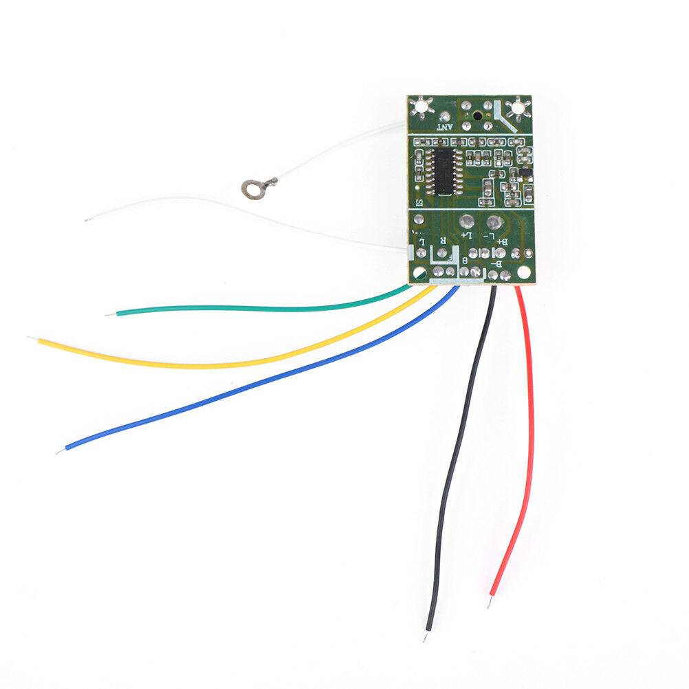 4CH 27MHZ remote control circuit board pcb transmitter receives antenna toys Lt