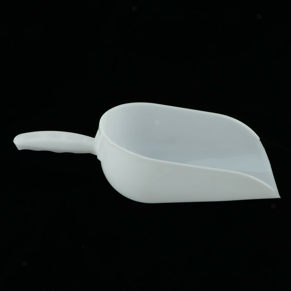 Pigeon Chicken Feeding Food  Scoop Hand Shovel for Bird Chicken Goose White