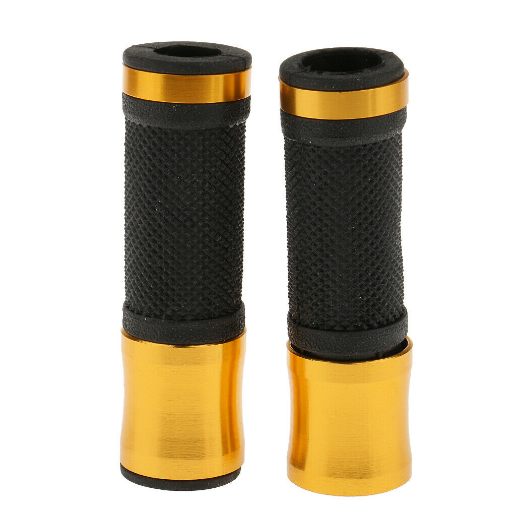 Motorcycle Sports Bike Aluminum Rubber Gel Hand Grips
