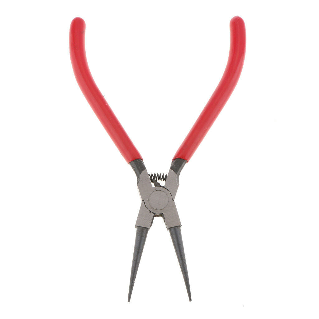 External 90 Degree Straight Needle Nose Circlip Oil Seal Snap Ring Plier Tool