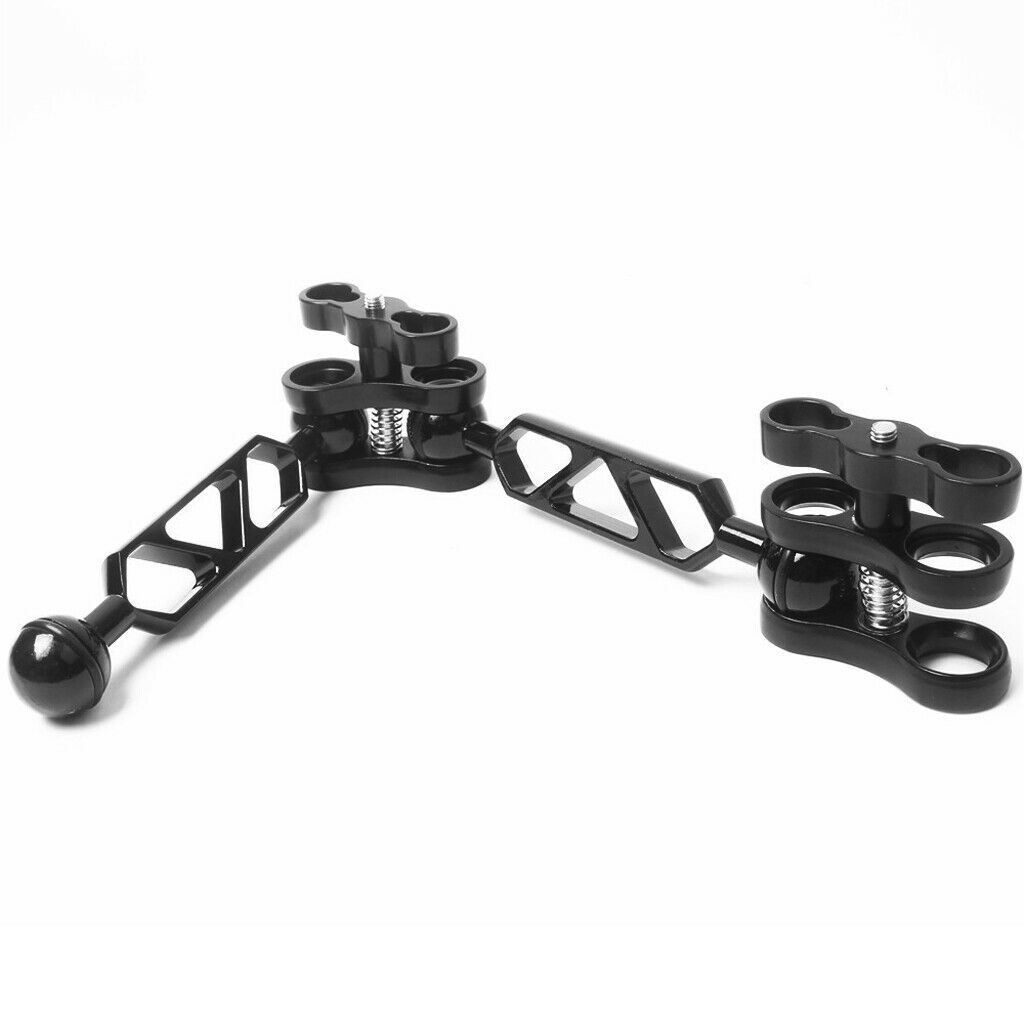Underwater Photography Diving Camera Lighting Torch 6'' & 4'' Ball Joint Arm +