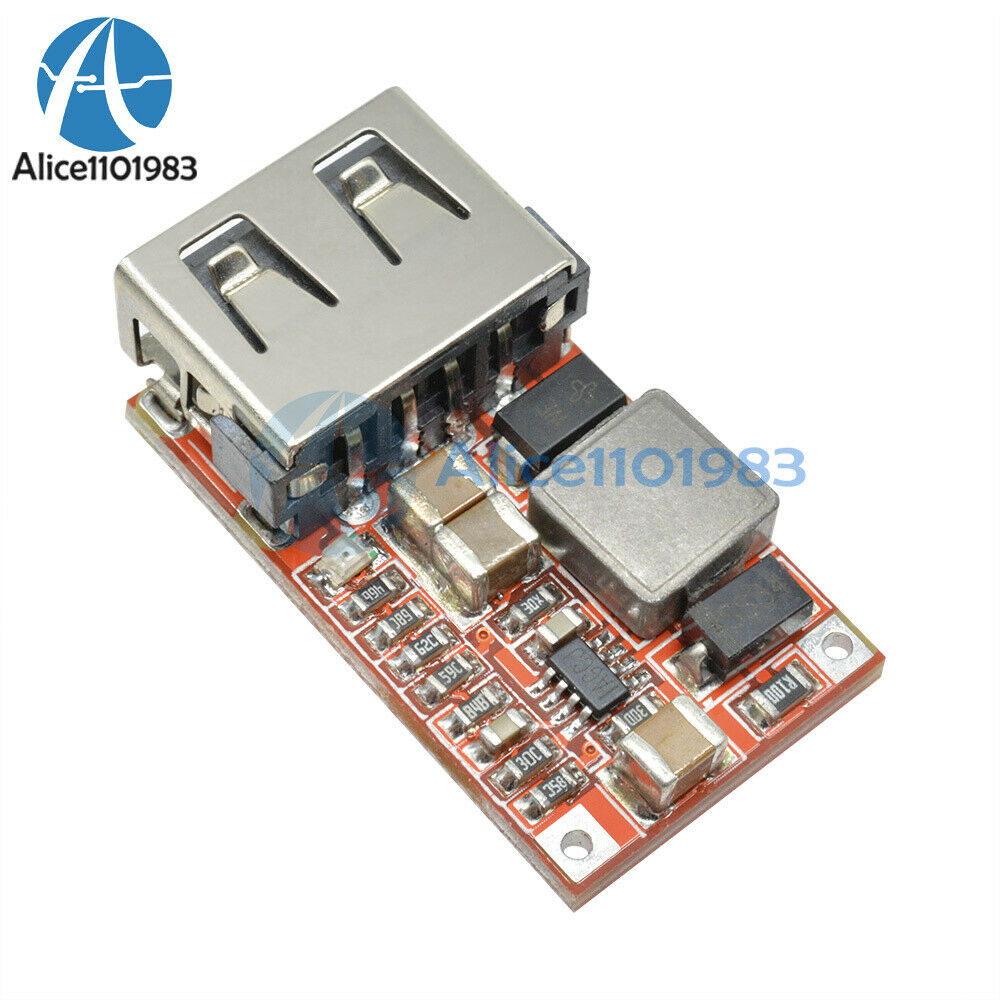 10PCS DC USB Buck Step Down Converter 6-24V 12V/24V to 5V 3A CAR Charger Module