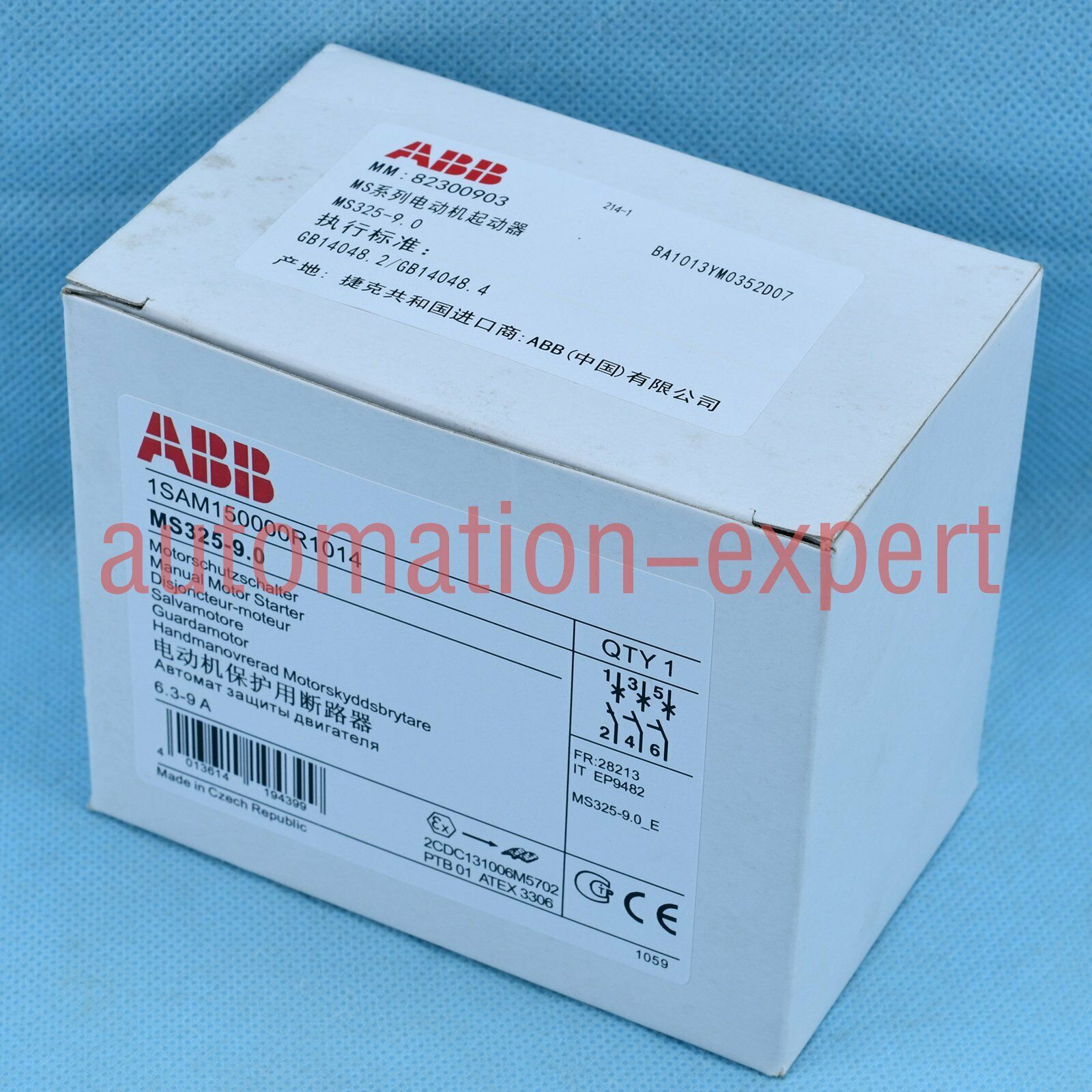 New Motor Starter MS325-9.0 MS325-9 1SAM150000R1014 One year warranty BB9T
