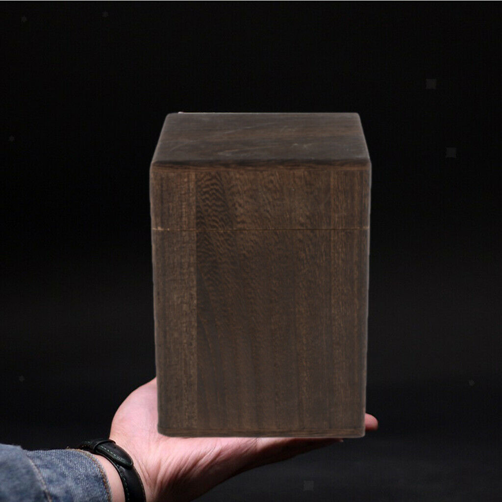 Prtable Wooden Tea  Box Canister Travel Food Storage Candy Jar Container Box for