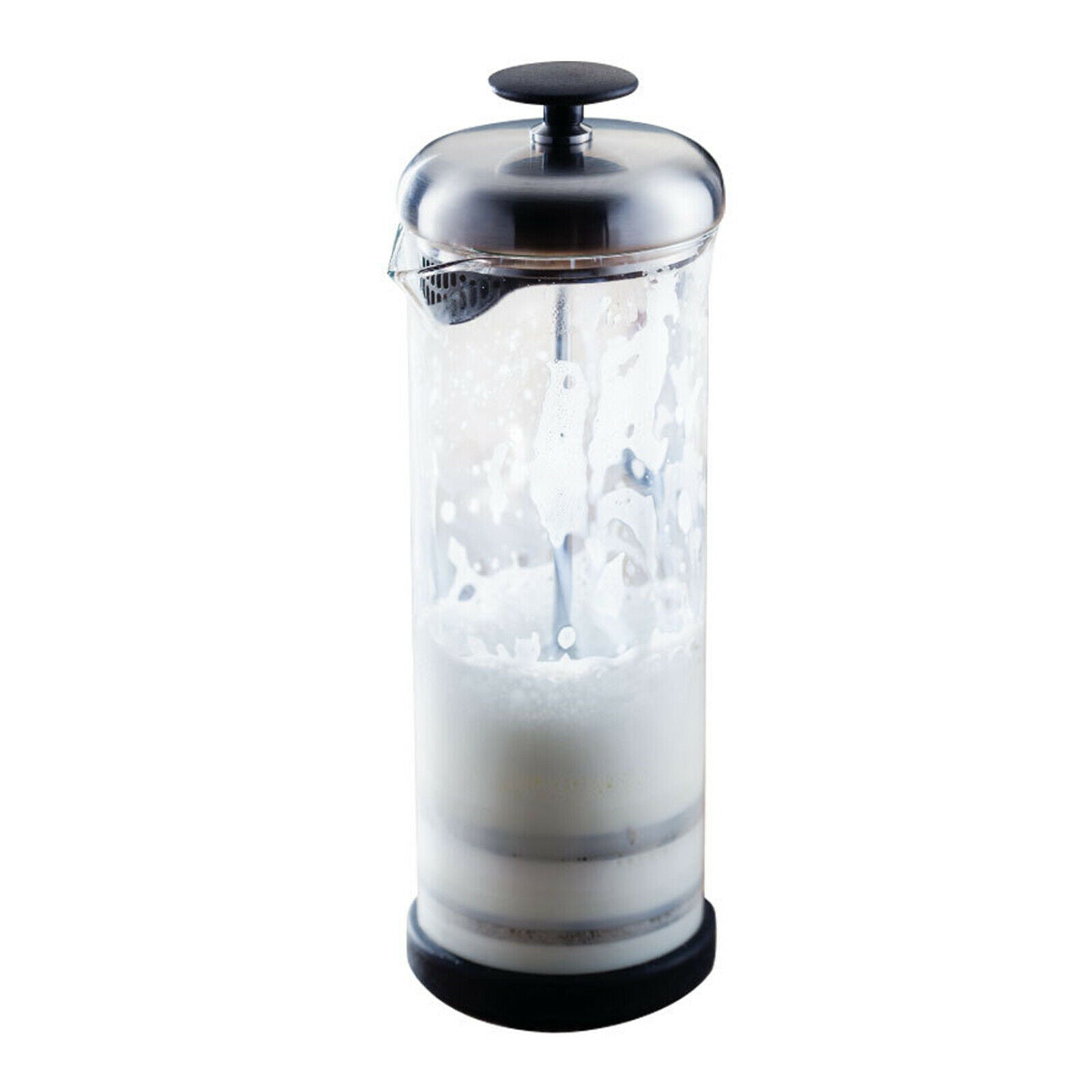 400ML Stainless Steel Coffee Foamer Manual Milk Frother Cappuccino Tools