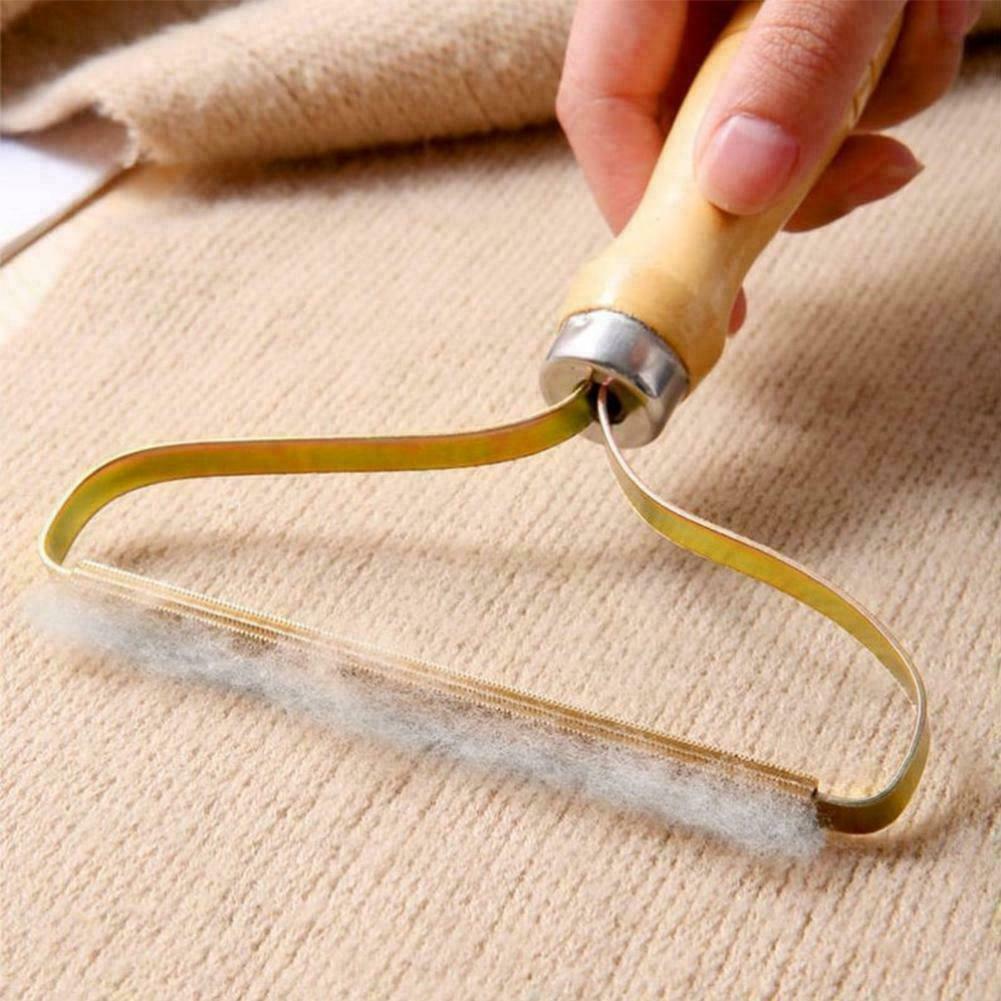 Portable Lint Remover Pet Fur Cleaner Clothes Shaver Manual Roller Trimmer R0E6