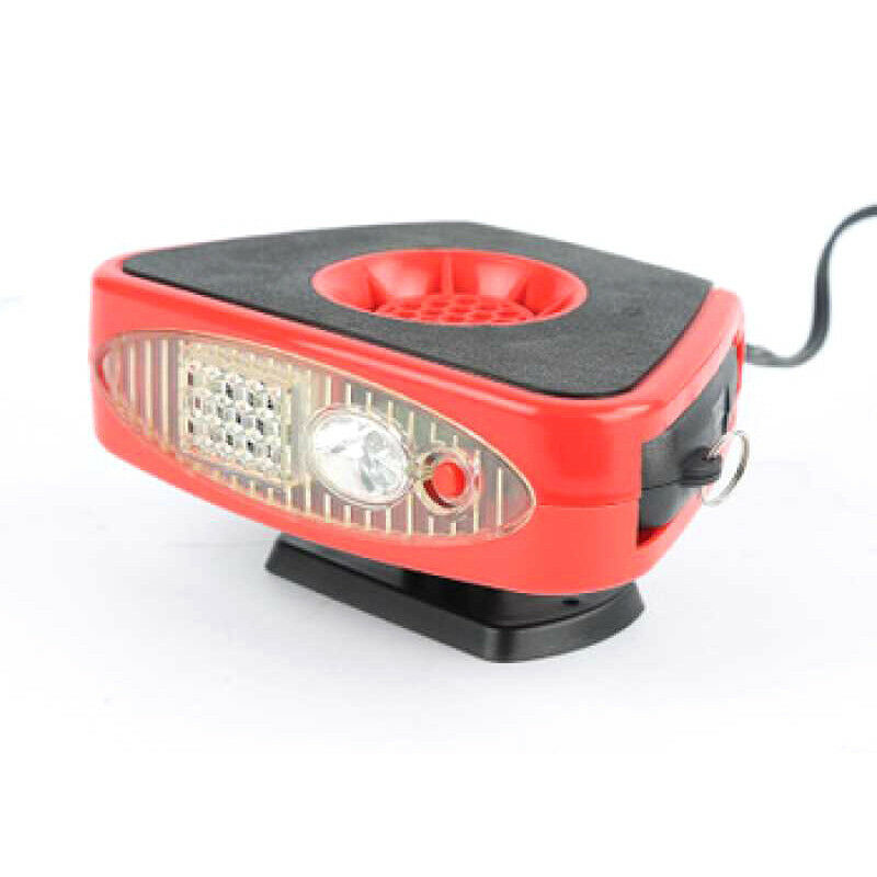 150W Car Heater Heated Windscreen Window Demister Defroster LED Flashlight Handy