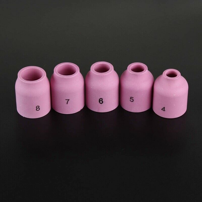 41Pcs/Lot TIG Welding Torch Nozzle  Cover Gas Lens Glass Cup Kit for WP17/18/2S3