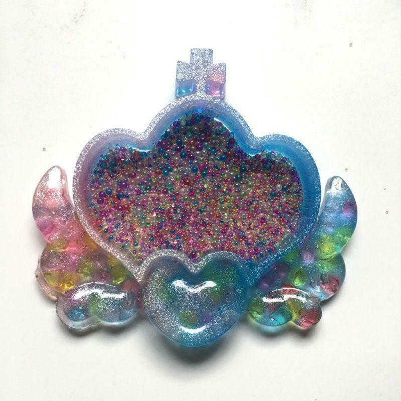 12 Boxs Mixed Mini Bubble Ball Beads 1-3mm Tiny Beads Epoxy Mold Jewelry Filling